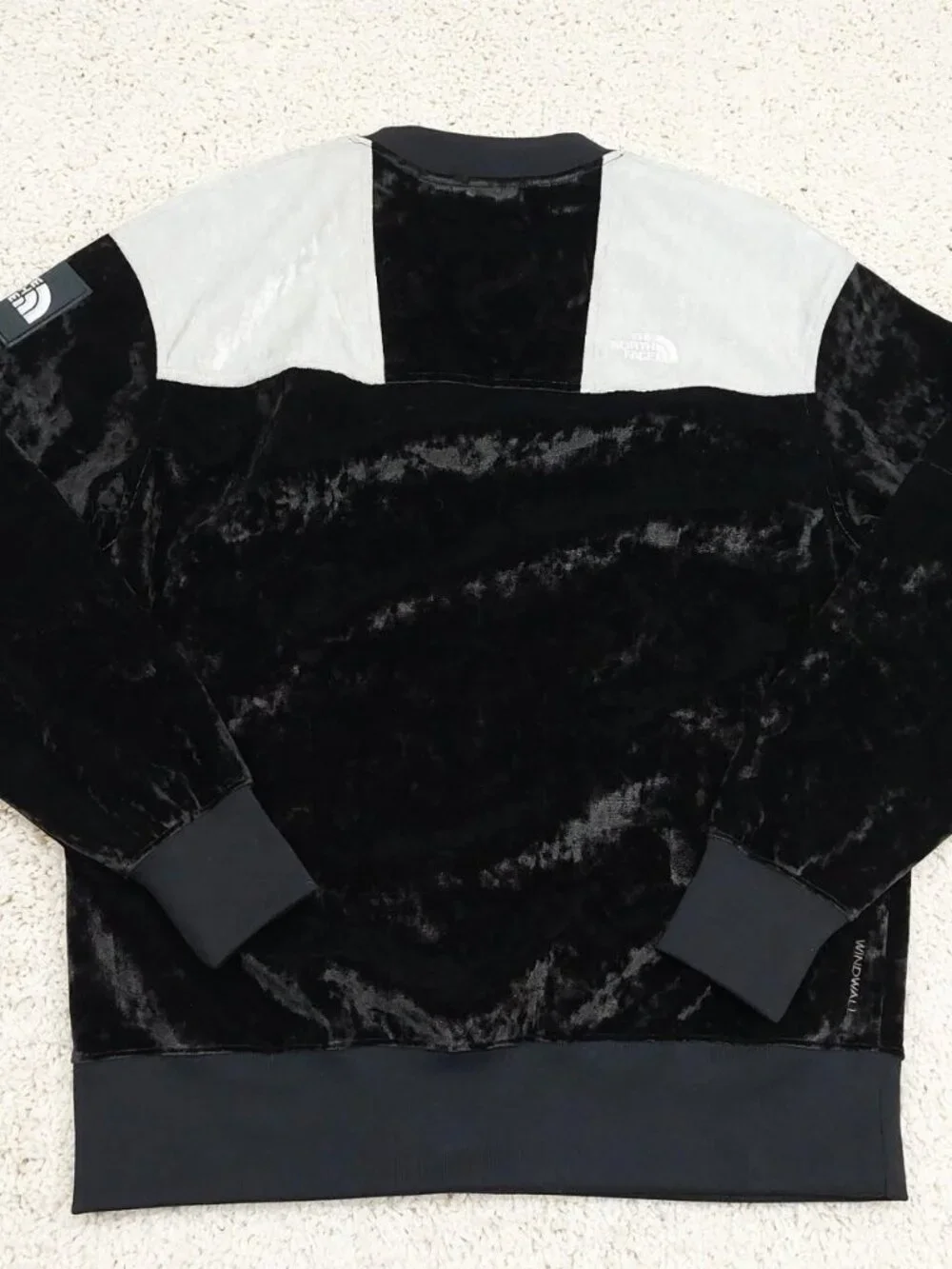 The North Face: Black Series Technical Velvet Crewneck Sweater Long Sleeve. Sz S
